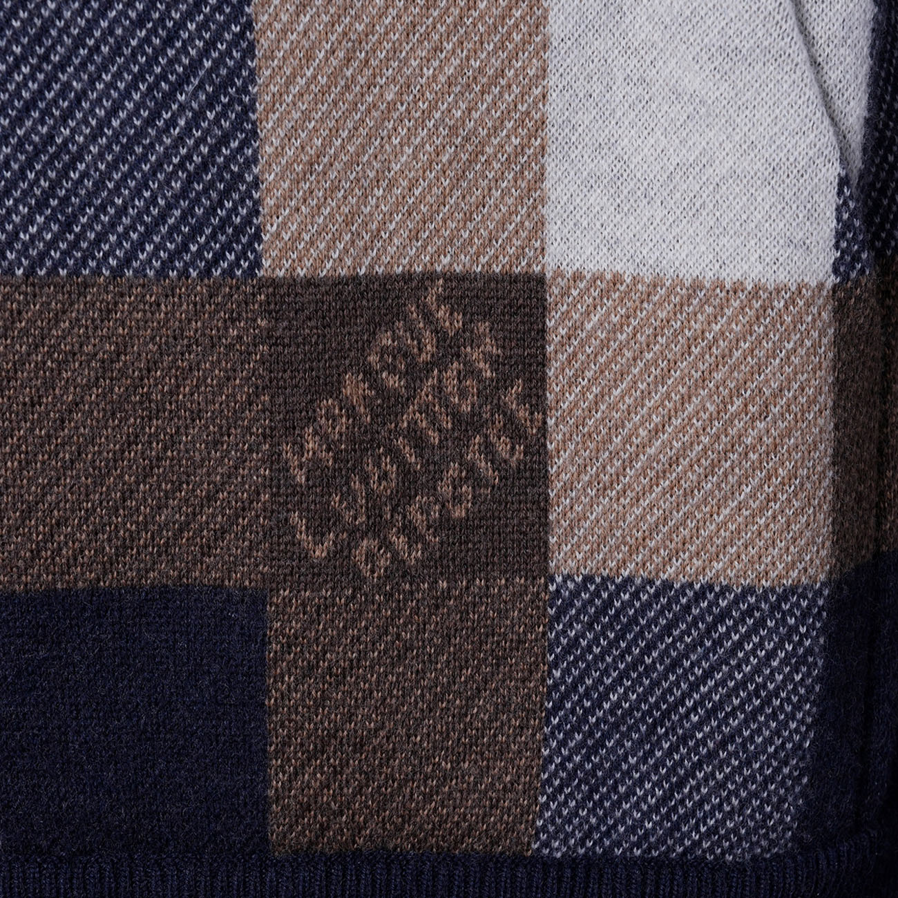 LOUIS VUITTON(USED)루이비통 1AFXJU 체크 후드티 #S0